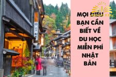 Mọi điều bạn cần biết về du học miễn phí Nhật Bản